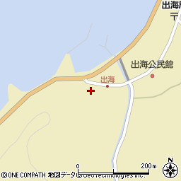 愛媛県大洲市長浜町出海乙1217周辺の地図