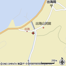 愛媛県大洲市長浜町出海乙1208周辺の地図