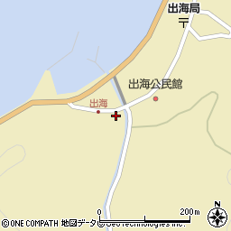 愛媛県大洲市長浜町出海乙1210周辺の地図