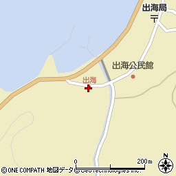 愛媛県大洲市長浜町出海乙1216周辺の地図