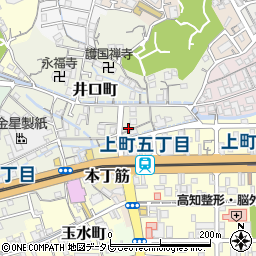 高知県高知市井口町31周辺の地図