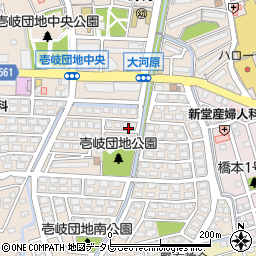 福岡県福岡市西区壱岐団地133-6周辺の地図