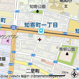 高知新聞　井上販売所周辺の地図
