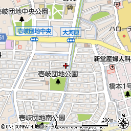 福岡県福岡市西区壱岐団地133-7周辺の地図