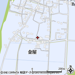 大分県宇佐市金屋1073-1周辺の地図
