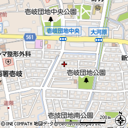 福岡県福岡市西区壱岐団地131-3周辺の地図