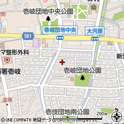 福岡県福岡市西区壱岐団地131-4周辺の地図