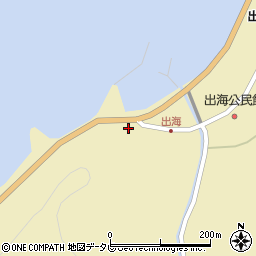 愛媛県大洲市長浜町出海乙1187周辺の地図