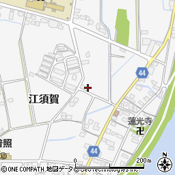 大分県宇佐市江須賀1531-6周辺の地図