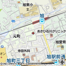 高知県高知市元町47周辺の地図