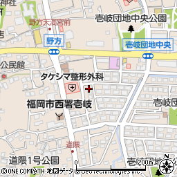 福岡県福岡市西区壱岐団地142-1周辺の地図