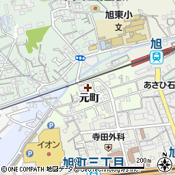 高知県高知市元町60周辺の地図