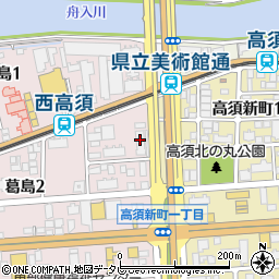 株式会社テラムラ高知店周辺の地図
