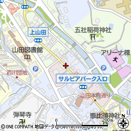 大田プロパン周辺の地図