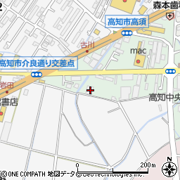 高知県高知市高須東町4-1周辺の地図