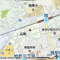 高知県高知市元町56周辺の地図