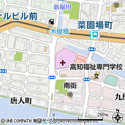 高知市文化プラザ（かるぽーと）周辺の地図