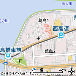西本酒店周辺の地図