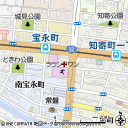 高知県高知市中宝永町11-10周辺の地図