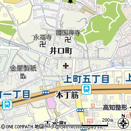 高知県高知市井口町38周辺の地図