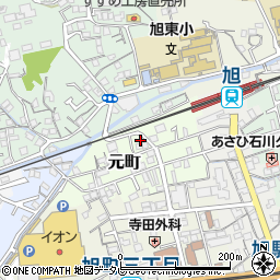 高知県高知市元町57周辺の地図