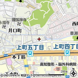 高知県高知市井口町5周辺の地図