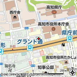 高知共済会館ＣＯＭＭＵＮＩＴＹ　ＳＱＵＡＲＥ周辺の地図