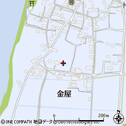 大分県宇佐市金屋1059-3周辺の地図
