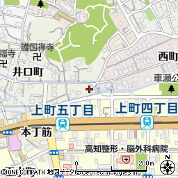 高知県高知市井口町1周辺の地図