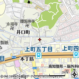 高知県高知市井口町20周辺の地図