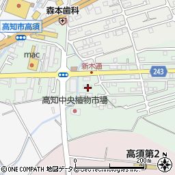 高知県高知市高須東町9-5周辺の地図
