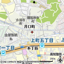 高知県高知市井口町30周辺の地図