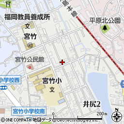 福岡通信周辺の地図