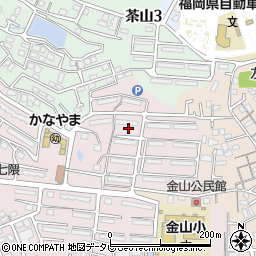 福岡県福岡市城南区金山団地38周辺の地図