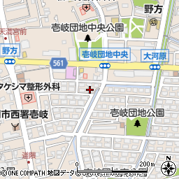 福岡県福岡市西区壱岐団地139周辺の地図