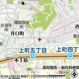 高知県高知市井口町10周辺の地図