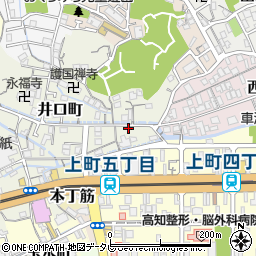 高知県高知市井口町15周辺の地図