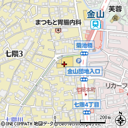 サニー七隈店周辺の地図