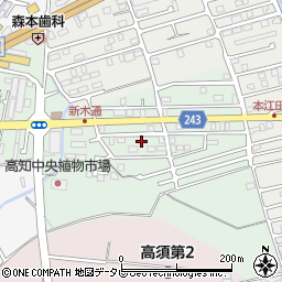 高知県高知市高須東町13-7周辺の地図