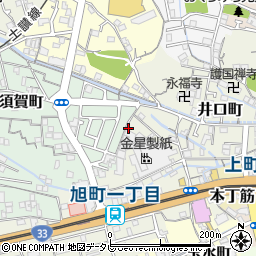 高知県高知市井口町61周辺の地図