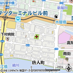 幡多倉公園周辺の地図
