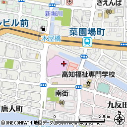 高知県高知市九反田2周辺の地図