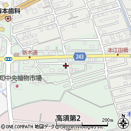 高知県高知市高須東町13-12周辺の地図