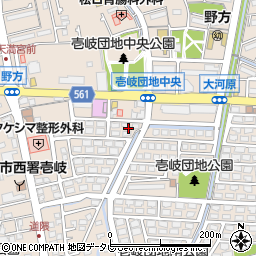 福岡県福岡市西区壱岐団地139-4周辺の地図