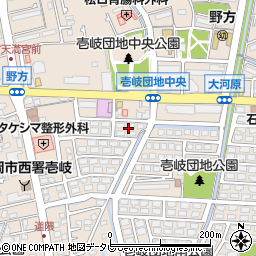 福岡県福岡市西区壱岐団地139-3周辺の地図