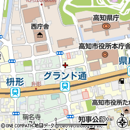 高知県中小企業振興協同組合周辺の地図