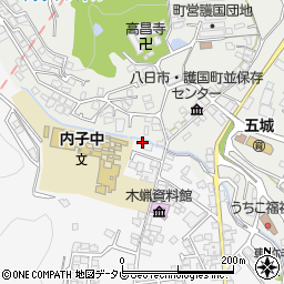 愛媛県喜多郡内子町内子2776周辺の地図