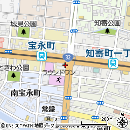 高知県高知市中宝永町11-5周辺の地図