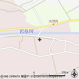 福岡県豊前市大河内1734周辺の地図