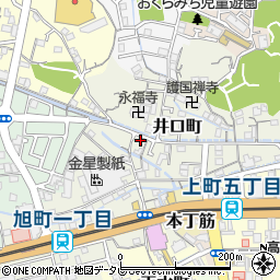 高知県高知市井口町50周辺の地図